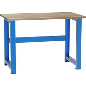 Dílenský stůl Dílenský stůl, d x h x v: 1200x700x827 mm, barva modrá RAL5012