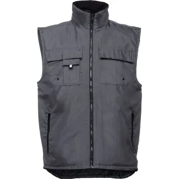 Pánská vesta STRICKER Pracovní vesta s vycpávkou STOCKHOLM Velikost: L, Barva: šedá