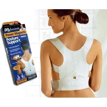 Dětský magnetický zádový pás - Power Magnetic Posture Sport černý