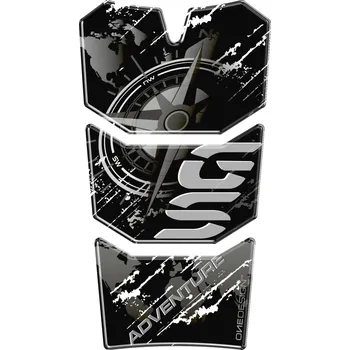 Polep vozidla A Samolepka - tank pad na nádrž motocyklu ONEDESIGN TANKPAD BÍLÁ pro BMW R1200 GS 109,8mm x 199,4mm (Tankpad univerzální na motorku )