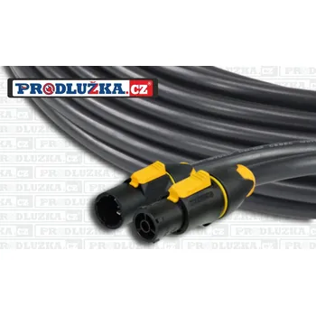 Prodlužovací kabel Prodlužka.cz prodlužovací přívod Powercon-Powercon True 1 230V/16A M: 10 M