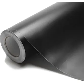 Akvaristika Sklorex Černá samolepící fólie na akvárium, výška 50 cm - 1m