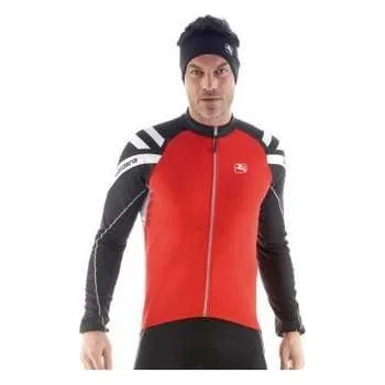 cyklistický dres Dres Giordana Tecnicalblend Silverline červený, L