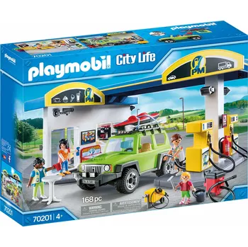 Playmobil City Life 70201 Velká čerpací stanice Stavebnice Playmobil Playmobil City Life 70201 Velká čerpací stanice