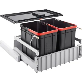 Odpadkový koš odpadkový koš Sorter Franke 300-60 Duo, 2x22 l, 121.0150.143
