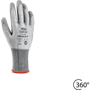 Pracovní rukavice Rukavice Cofra Carver Barva: Šedá, Velikost rukavic: 10