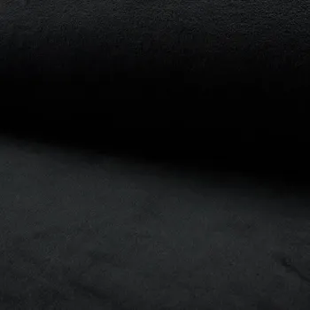 Coral fleece - wellsoft černý, š.145