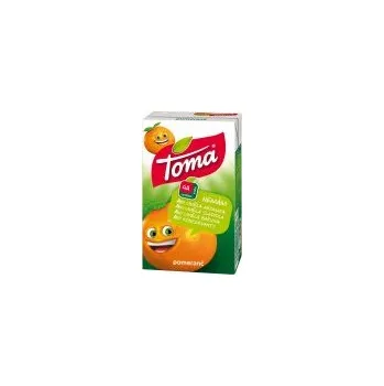 Limonáda Dětské pitíčko TOMA s pomerančovou příchutí 250 ml (TOMA, orange)