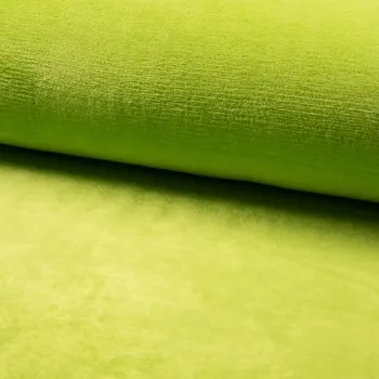 Coral fleece - wellsoft žlutozelený, š.145