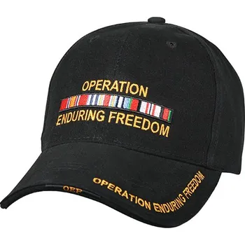 Čepice ROTHCO čepice DELUXE ENDURING FREEDOM baseball ČERNÁ
