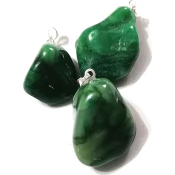 Přívěsek Verdit tromlovaný přívěsek větší