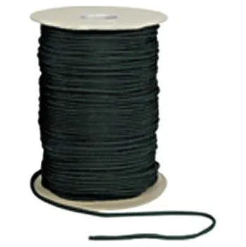 Lano ROTHCO šňůra PARACORD nylon 550LB na cívce ø 4 mm / 180 m ČERNÁ