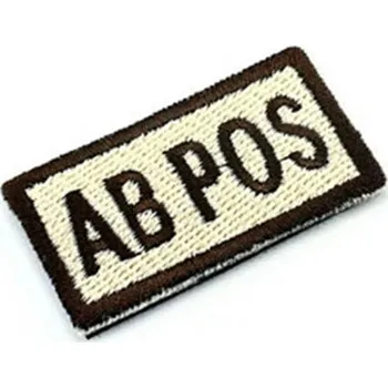 Příslušenství pro sportovní střelbu ACTION nášivka AB+ velcro TAN