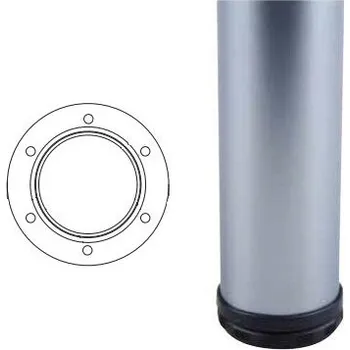 Stolová podnož Strong stolová noha chrom satin 710x60