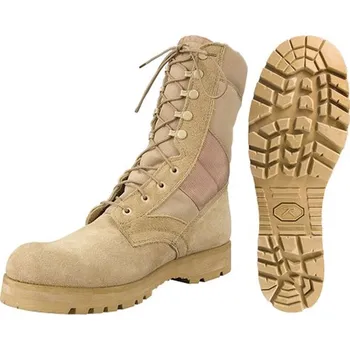 Těžké boty ROTHCO boty US GI SIERRA KHAKI vel.13W