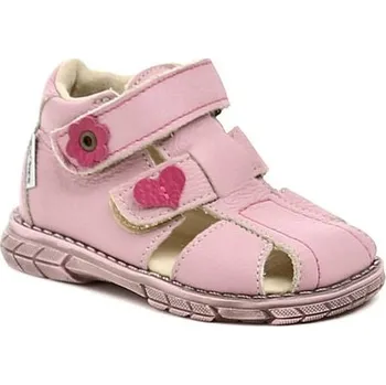 Chlapecká obuv Pegres 1201 dětské kotníčkové sandálky - vel. 20 - 29, Velikost 21 růžová