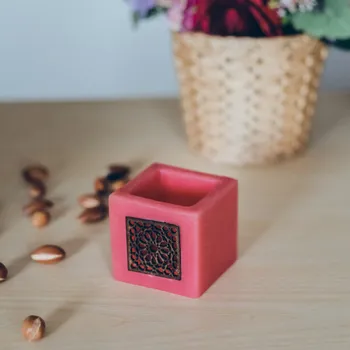 Svíčka Smilargan Marocký držák na svíčku Nador - červený