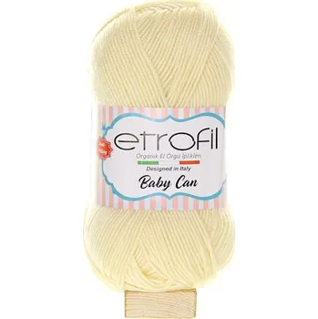 Příze Etrofil Baby Can krémová 80011