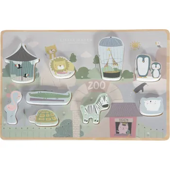 Little Dutch Vkládací puzzle Zoo