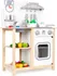 Dětská kuchyňka Eco Toys Dřevěná kuchyňka s efekty a příslušenstvím