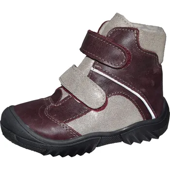 Dětská treková obuv Jonap dívčí zimní obuv 055 MV Barva: vínová, Velikost: 23