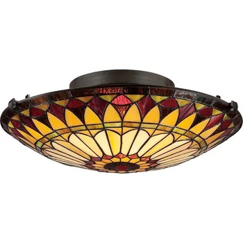 Stojací lampa Tiffany stropní svítidlo WEST END