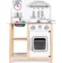 Dětská kuchyňka Eco Toys Dřevěná kuchyňka s efekty a příslušenstvím