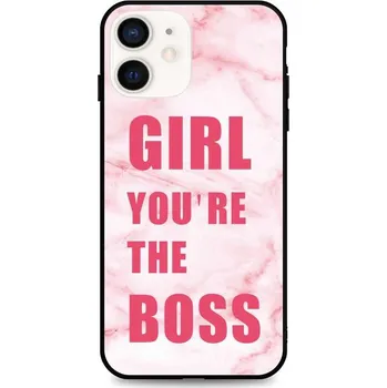 Pouzdro na mobilní telefon Kryt iPhone 12 mini pevný Girl Boss (obal neboli pouzdro na iPhone 12 mini)