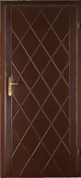 Standom Koženkové čalounění dveří kosočtverec T1 ořech 90 cm
