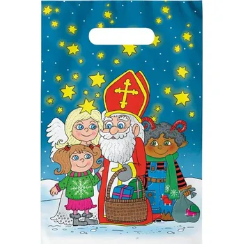 Vánoční dekorace Taška MFP Mikuláš S vzor15 20x30x8 cm