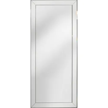 Zrcadlo Zrcadlo na zeď do pokoje ložnice dekorativní UNO 70 x 150 cm s fazetovanými lištami 711-172