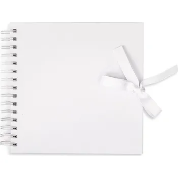 Fotoalbum DP Craft Album kroužkové univerzální 20,5 CM X 20,5 CM SCRAPBOOK WHITE (40 LISTŮ)