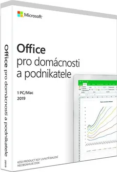 Microsoft Office 2019 pro domácnosti a podnikatele CZ (T5D-03305)