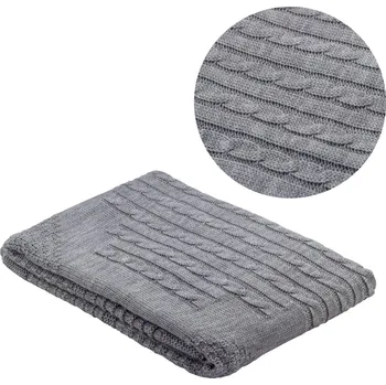 Dětská deka Maccaroni Deka šedá 1006