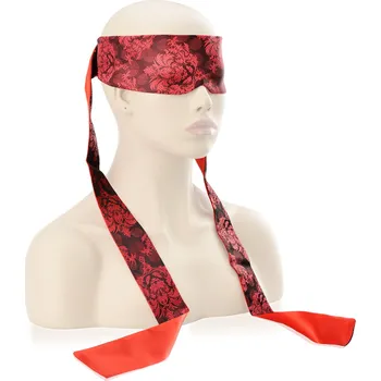 SATÉNOVÁ ŠERPA, MASKA NA OČI BONDAGE - 72488760