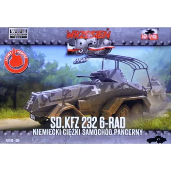 Plastikový model First To Fight 1/72 Sd.Kfz.232 6-rad German Heavy Armored Car