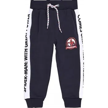 Spider-Man tmavě modré chlapecké tepláky Velikost: 98