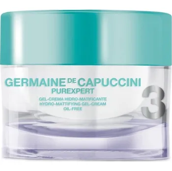 Pleťový krém Germaine de Capuccini Purexpert Oil-Free Hydro-Mattifying Gel-Cream – zmatňující gelový krém pro mastnou pleť 50 ml