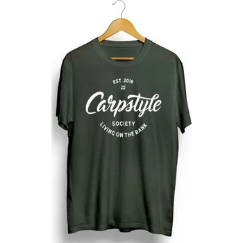 Rybářské oblečení Tričko Carpstyle T-Shirt 2018 Green Velikost M