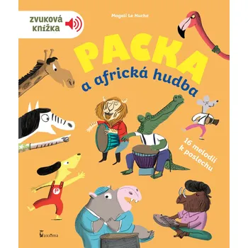 Leporelo Zvuková knížka: Packa a africká hudba - Axióma (2020)