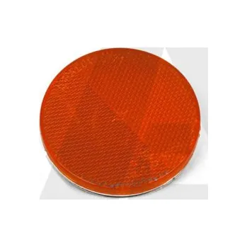 Příslušenství osvětlení automobilu Odrazka 80mm samolepící - oranž Zetor