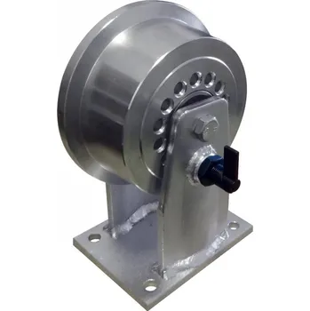 Pojezdové kolečko Kolo s nákolkem ve vidlici 160 mm a brzdou