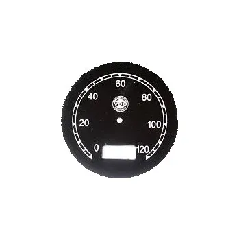 Tachometr Ciferník tachometru VDO do 120km/h 60mm
