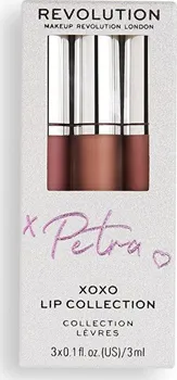 Kosmetická sada Makeup Revolution London X Petra XOXO Lip Collection