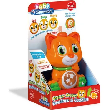 Hračka pro nejmenší Clementoni Interaktivní kočička s emocemi