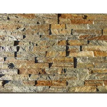 Obklad KAMENNÝ OBKLAD KVARCIT RUSTY NORTH GOLD