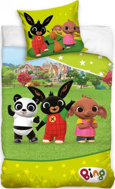 Coniglietto Bing Completo Letto Singolo - Robe Da Cartoon