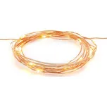 Partydeco LED řetěz 1,6 m zlatý