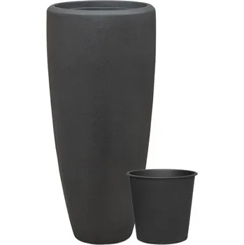 Květináč Polystone Smoke Partner Premium 30x70cm + doprava zdarma