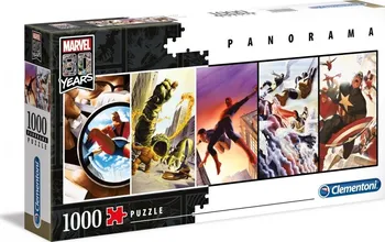 Puzzle Clementoni Panorama Marvel 80th Anniversary 1000 dílků